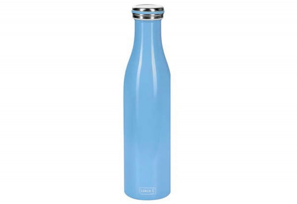 Thermo-Flasche Edelstahl 0,75l light blue Thermo-Flasche Edelstahl 0,75l light blue